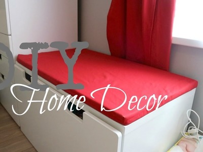 DIY: Ikea Stuva Bench Cushion Cover (Nursery)
