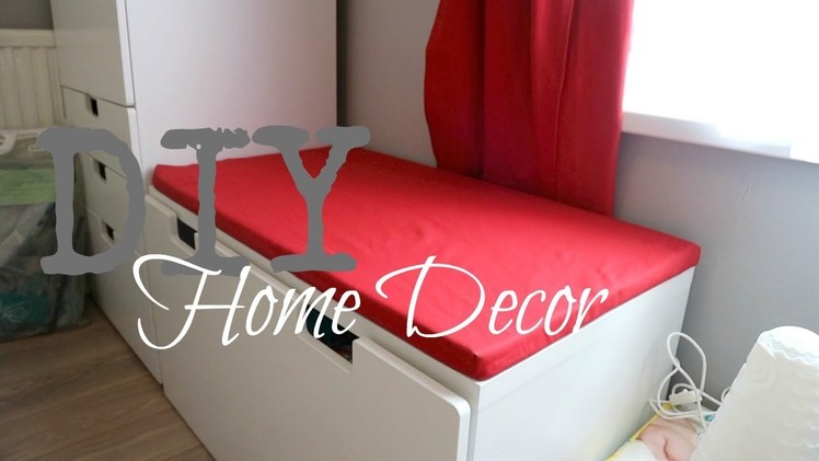 DIY: Ikea Stuva Bench Cushion Cover (Nursery)