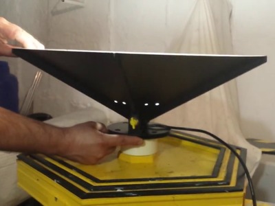 DIY INDUSTRIAL LAMP.REFLECTOR