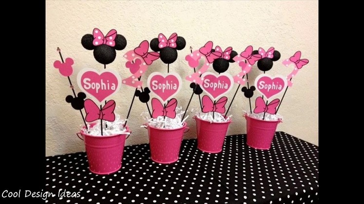 DIY Minnie Mouse Party Decorations Ideas