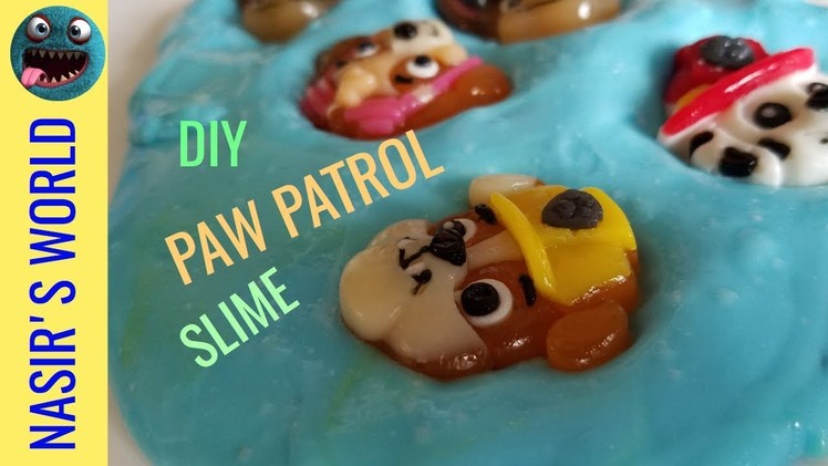 DIY Paw Patrol Slime | Edible Paw Patrol Pups | How to Make Paw Patrol Slime | Дети | игрушки