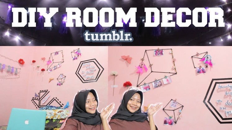 DIY ROOM DECOR TUMBLR INDONESIA 2017 (AFFORDABLE & EASY)