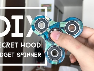 DIY Secret Wood Fidget Spinner | NutBulb