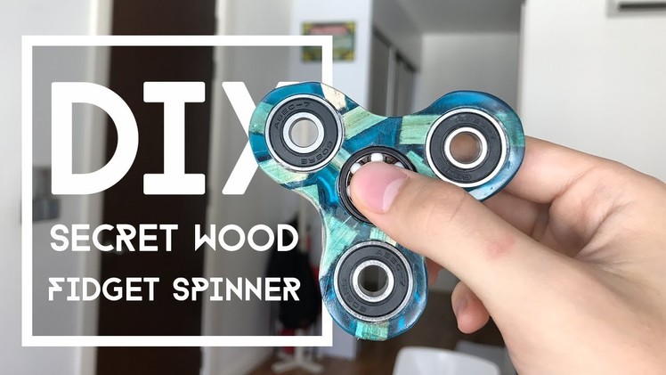 DIY Secret Wood Fidget Spinner | NutBulb