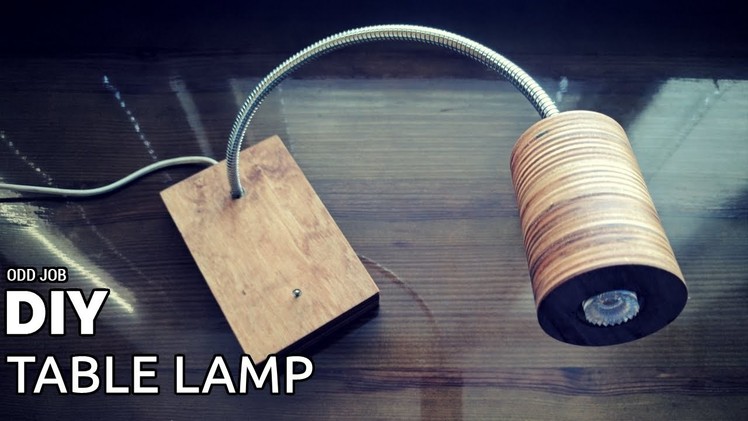 DIY table lamp