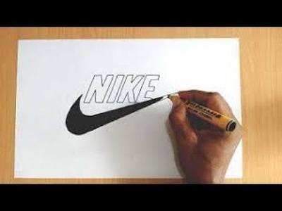 How to Draw the Nike Logo Easy - DIY | HS How