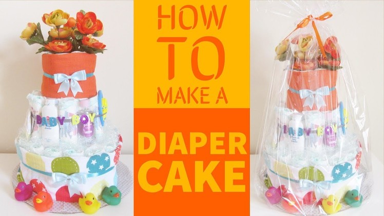 How To Make A Professional Diaper Cake Step By Step Guide.