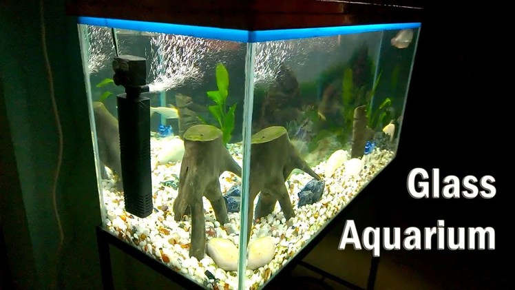 Making Aquarium using Glass - DIY