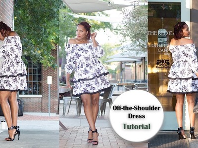 Off The Shoulder DIY Dress | Inspired By Lori Harvey