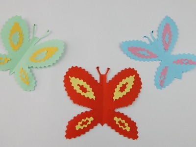 Party decoration butterflies DIY papercraft table deco wall deco butterfly