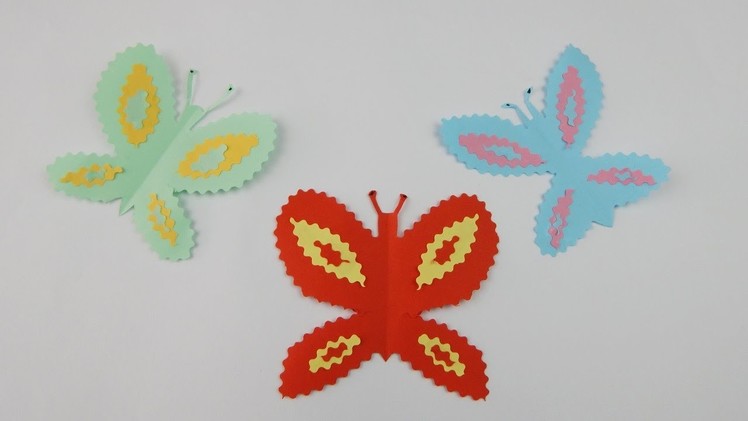 Party decoration butterflies DIY papercraft table deco wall deco butterfly