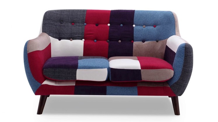 Patchwork Sofa by Home Elements - Ideal for small space living