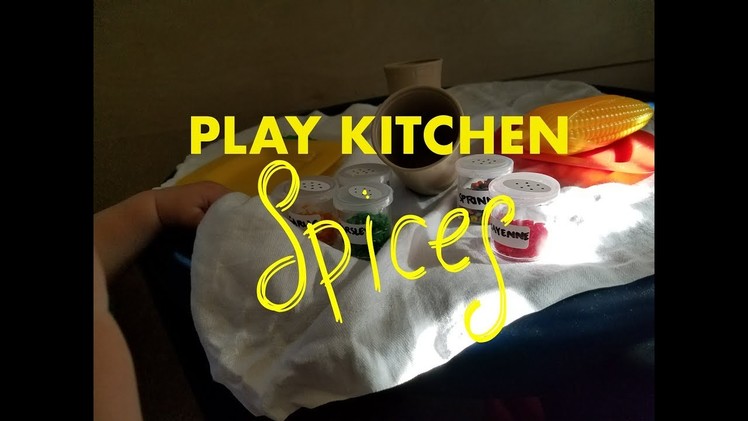 Play Kitchen Spices | DIY Children's Toy | Dollar Tree Shop With Me