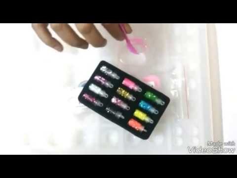 Resin Tutorial on Glow in the dark and acrylic powder