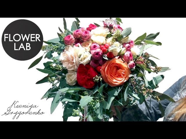 WEDDING BOUQUET How to make a ROSE BOUQUET diy Flowers