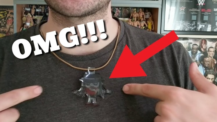 WWE Tutorial - How To Make A Wrestler Pendant. Necklace!!!