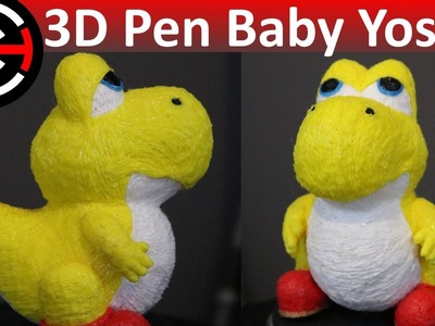 3D Pen Baby Yoshi - New Super Mario Bros