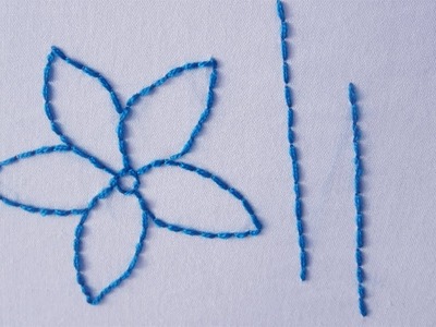 Back Stitch | How to Sew Back Stitch | Hand Embroidery Backstitch