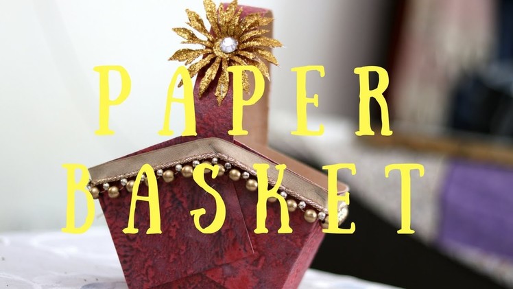 Birthday Return Gift Bag | Make Amazing Paper Basket