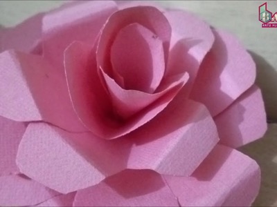 Create Paper Rose | With Very Simple Steps | Origami Art