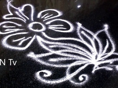 Creative rangoli designs for diwali | easy free hand rangoli designs, kolam designs, muggulu designs