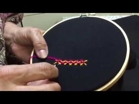 Hand Embroidery Balochi stitch designs 'part .2
