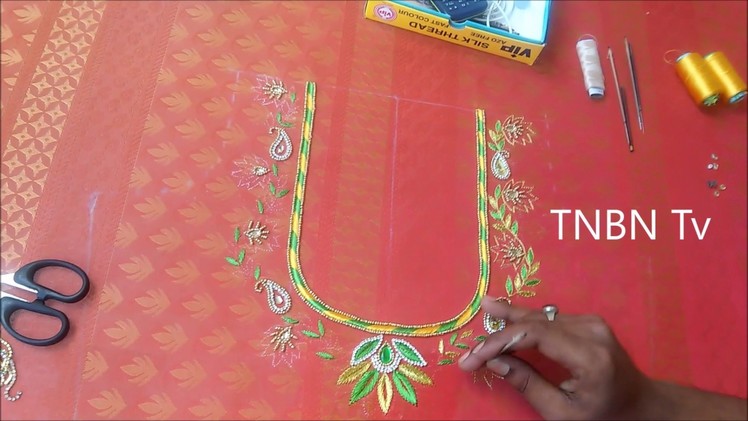 Hand embroidery designs | basic embroidery stitches | hand embroidery tutorial for beginners