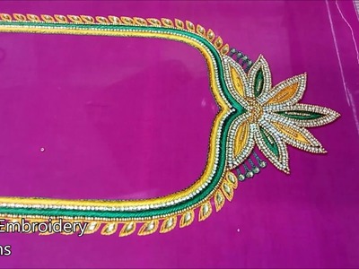 Hand embroidery designs | basic embroidery stitches | hand embroidery designs for beginners