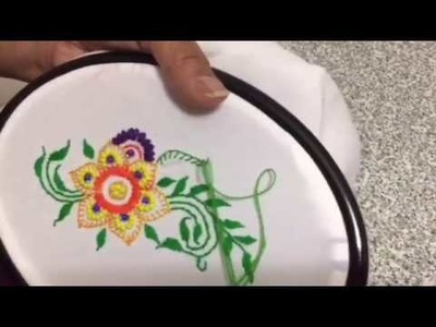Hand Embroidery designs Buttonhole stitch