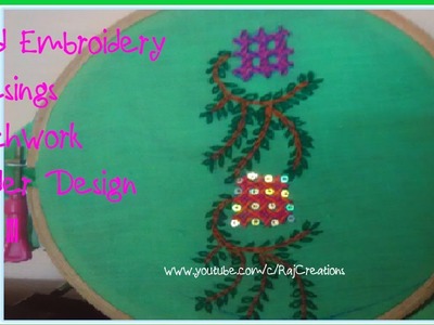 Hand Embroidery Designs: Kutch work Border Design Part III