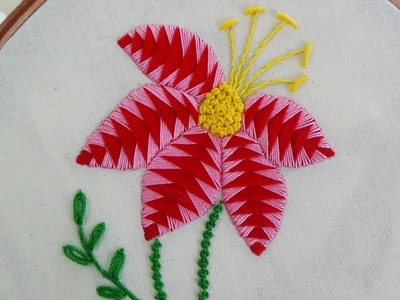Hand Embroidery: Fancy Flower Stitch