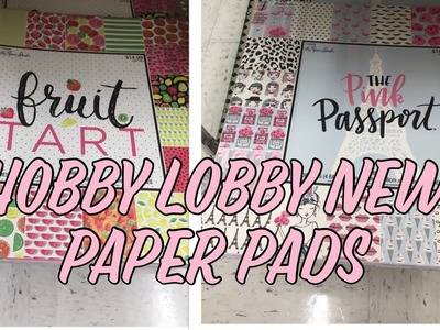 Hobby Lobby NEW paper pads