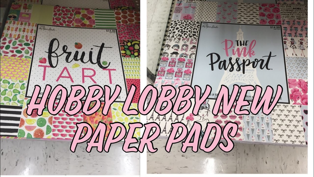 Hobby Lobby NEW paper pads