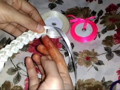 How To Make Fancy Hand band With Ribbon