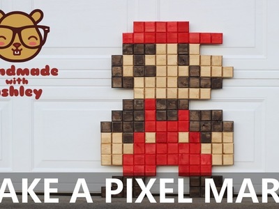 Make a Supersize Pixel Mario | Two 2x4 Challenge
