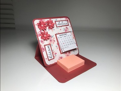 Scrapbooking calendar.Desktop mini calendar