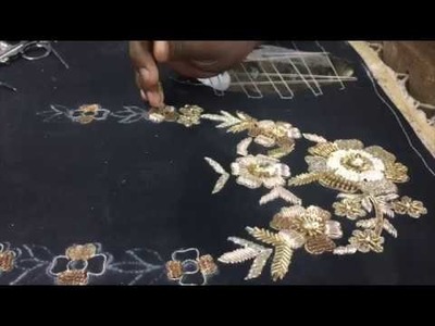 TaTed : Zardosi Hand Embroidery
