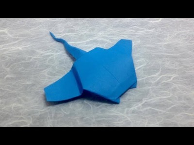 摺紙魟魚教學3 (Origami stingray tutorial 3)
