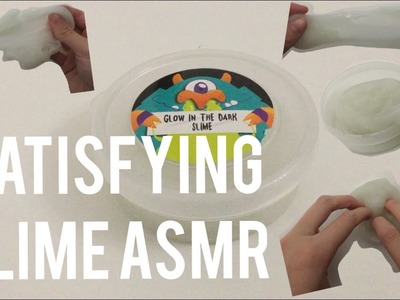 ASMR SLIME (Kmart Australia Glow in The Dark Slime)