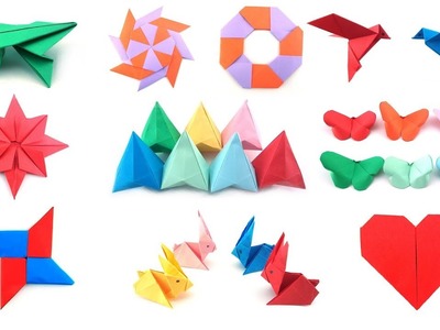 Easy Origami: Easy Origami For Kids #1 | 90 Seconds of Origami