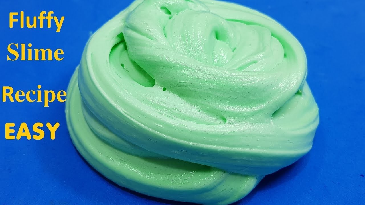 Fluffy Slime Recipe Easy ! How to Make Slime recipe Easy with powder
