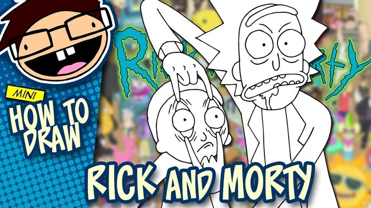 How to Draw RICK and MORTY (Rick and Morty) | Narrated Easy Step-by-Step Tutorial