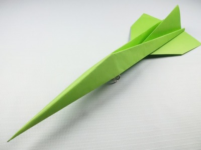 How to made Easy Paper concord Flying Paper plane concord