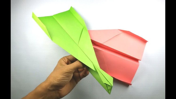 How to make a Good & Best Paper Airplane that FLY FAR   Away