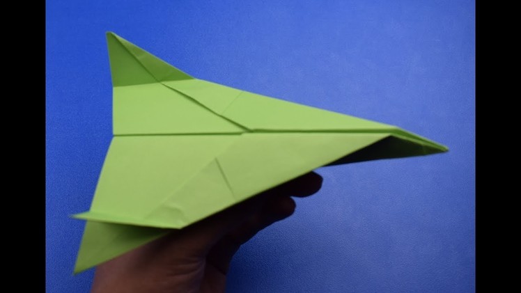 How to make a GOOD PAPER PLANE THAT FLIES  |cool paper airplane that flay FAR| M1