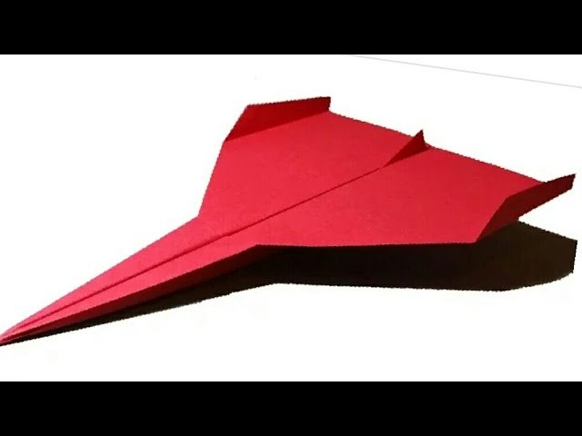 How to make a Paper Airplane - BEST Paper Plane of the World - Paper Airplane That Fly FAR (NEW)