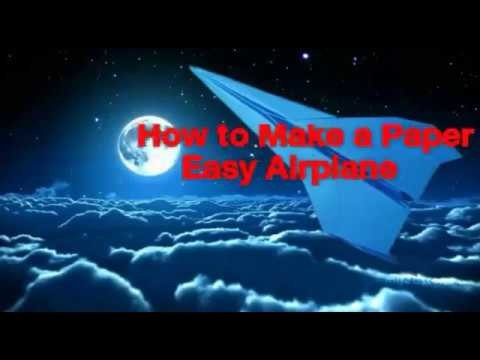 How to Make a Paper Airplane short timely-Easy make Airplane flying FAG