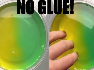 ????HOW TO MAKE CLEAR SLIME WITHOUT GLUE???? OR BORAX! EASYYY!!!! MUST WATCH!!