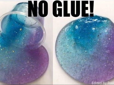 ????HOW TO MAKE CLEAR SLIME WITHOUT GLUE????  EASYYY!!!! MUST WATCH!!