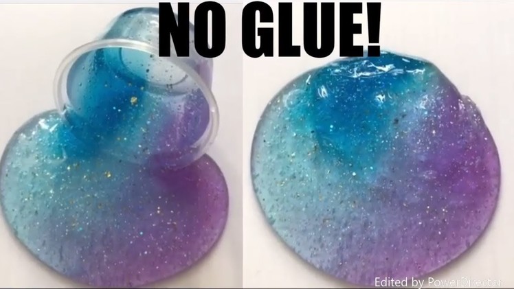 ????HOW TO MAKE CLEAR SLIME WITHOUT GLUE????  EASYYY!!!! MUST WATCH!!